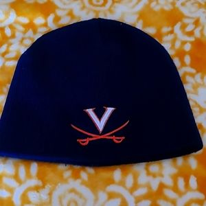 UVA beanie.  NAVY AND ORANGE